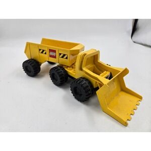 Vtg Lego Duplo 2808 Light Dump Truck with 6 Wheels